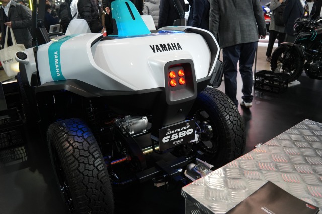 ヤマハ発動機の最新小型低速EV『ディアパソンC580』—農業・林業・畜